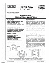 DataSheet OPA2277 pdf